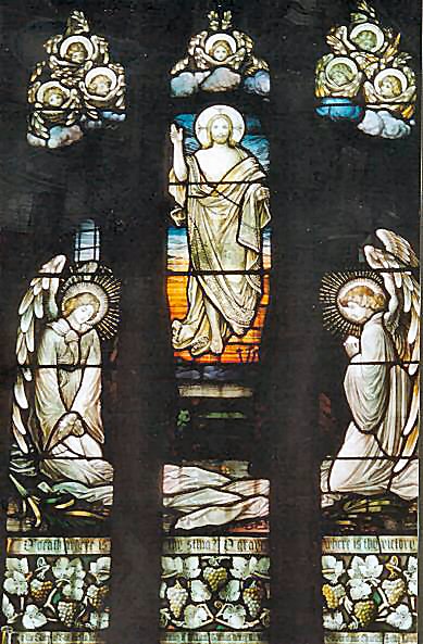 West window in St Mary, Whaddon 