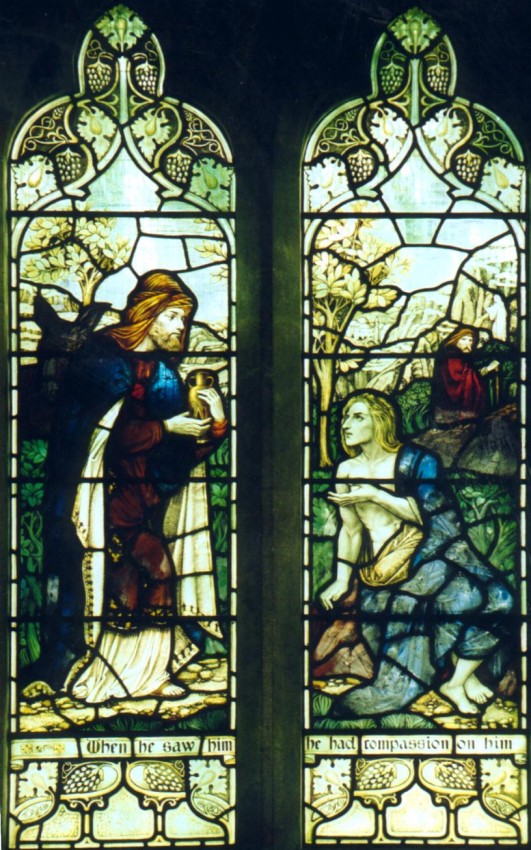 N aisle N (W) window in St Mary, Leckhampstead 
