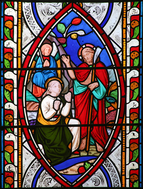 Chancel S (C) window in St Mary, Aylesbury 
