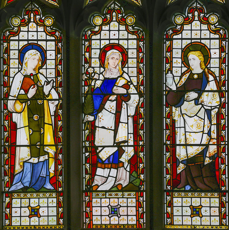 Lady Chapel (E) window in St Mary, Aylesbury 
