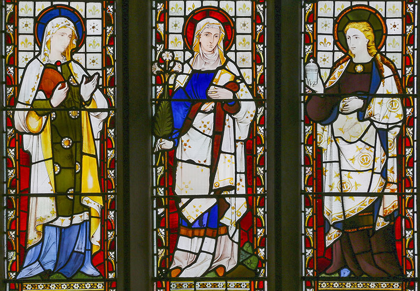 Lady Chapel (E) window in St Mary, Aylesbury 