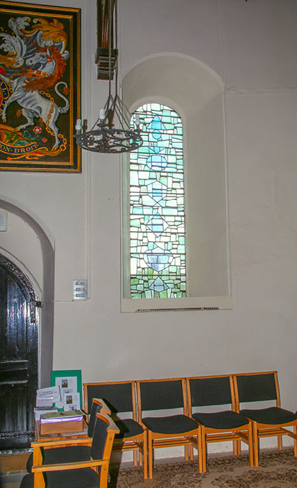 Nave S window in All Saints, Loughton (MK) 